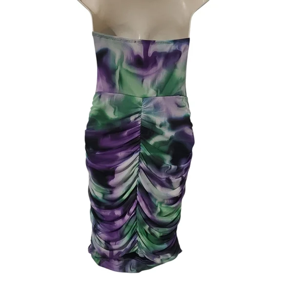 Fashion Nova Can't Be Tamed Mesh Mini Dress NWT - Picture 4 of 6